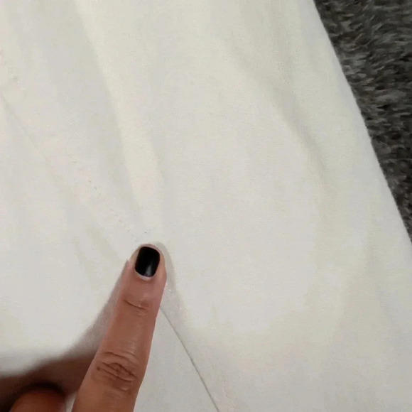 Free People sky rider drop crotch pants white color size extra small women - Picture 7 of 11